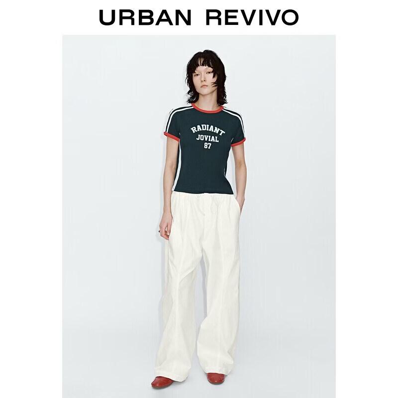 UR2026 Women s Retro Distressed Print T-shirt S