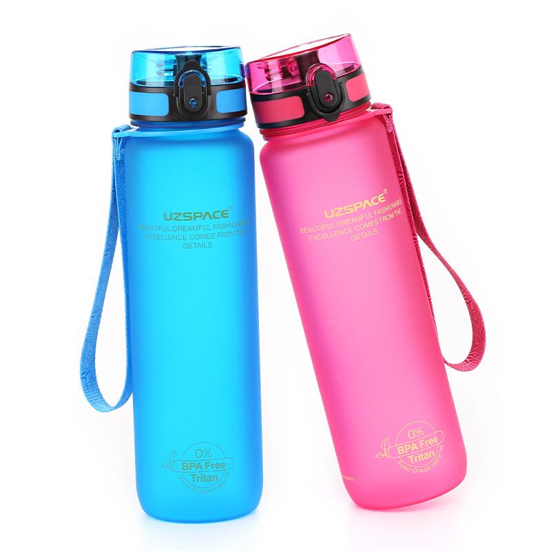 Buy Outdoor Plastic Water Bottle 400ml 560ml Leak Proof Sports Water