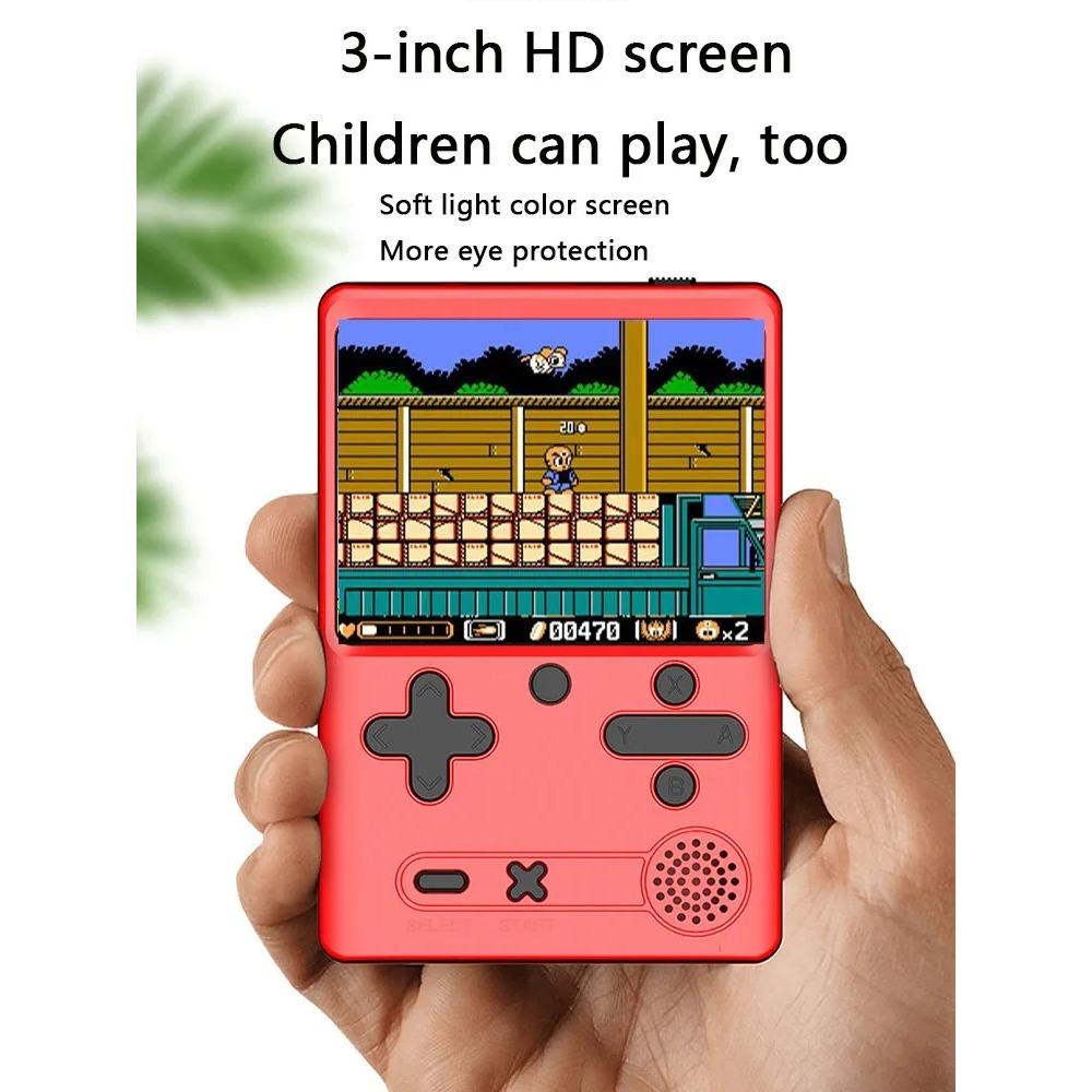 M6 Handheld Spielkonsole Einzel Doppel Kinder 500 Spiele Retro Klassische Nostalgische Mini Handheld Geschenk
