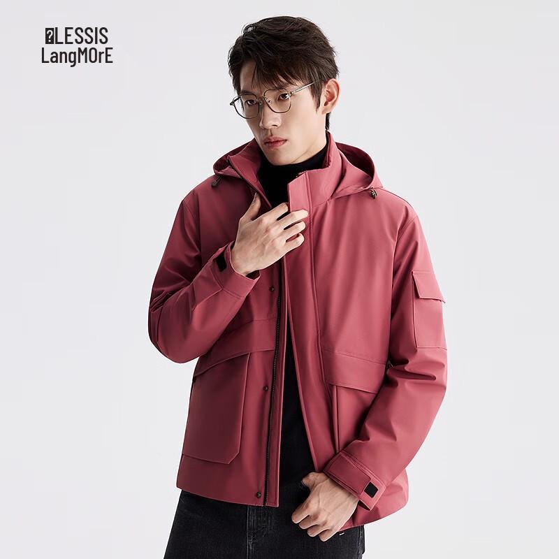 LILANZ Men s Fashion Windproof Hooded Lightweight Down Jacket 175/92A