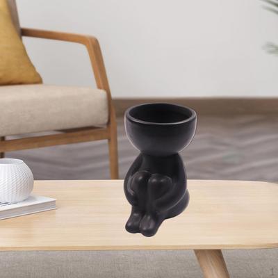 Plant Pots for Indoor Human Statue Pot Decorative Outdoor Gardening Containers Fleshy Flower Vase