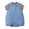 MIKI HOUSE HOT BISCUITS Shortall Gift Set for Boys and Baby Baby (Boxed) Girls, Clothes, Gift, Blue, 70cm, 74-9977-498