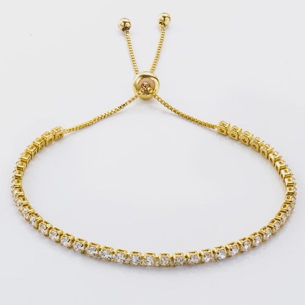 Elegant Low-Key Luxury Crystal Diamond Bracelet