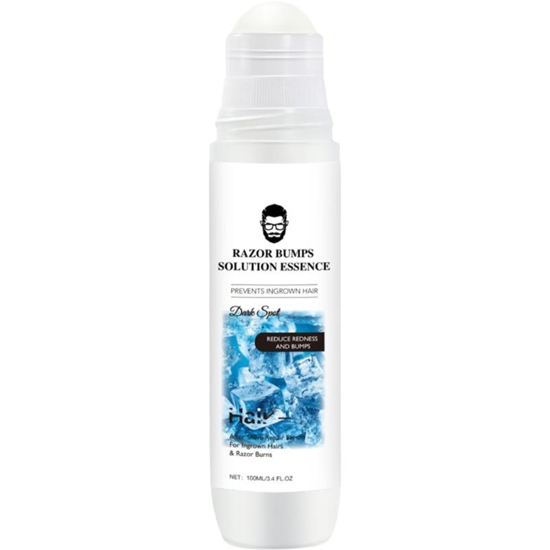

100ml Shavers Bumps Solution Men After Shave Water Ingrown Hair Treatments Roll On Claming Skin for Face and Body 1