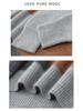 Men's 100% Pure Wool Color Block Cashmere Sweater - Round Neck, Autumn/Winter, Loose Casual/Business Wear