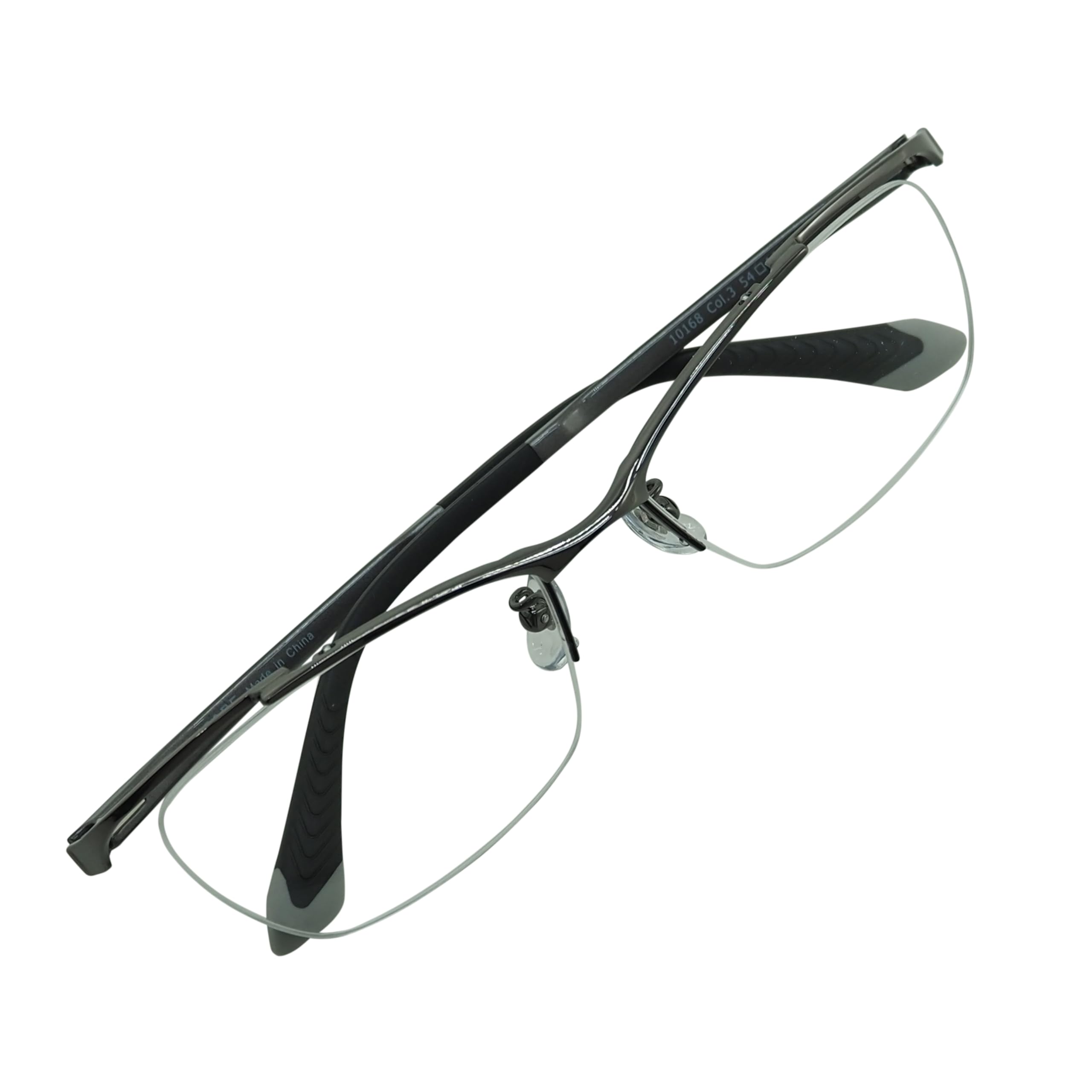 

OTC Blue Light Blocking Fashion Stylish and UV Lightweight Ultem 10168 Glasses, Cool, Protection, Ultra-Flexible, Frame, (C-3 Gunmetal)