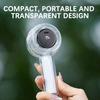 100 Speed Handheld Fan With Digital Display 1800mAh Long Battery Life Portable For Outdoor Sports Daily Commute