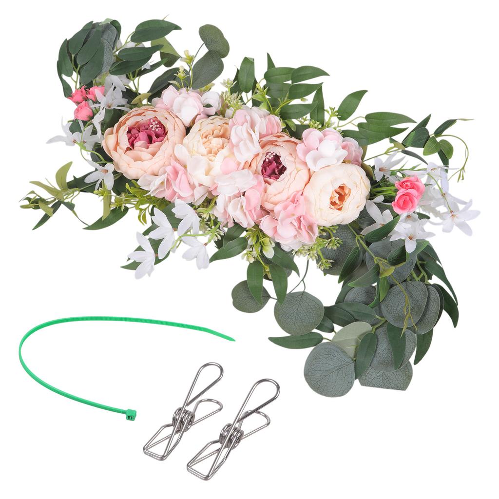 Artificial Flower Swag Wedding Arch Decoration for Wedding Reception Backdrops Wedding Ceremony Sign Flower Decoration