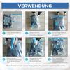 Trendy! Vacuum Bags for Clothes - Pack of 10 40 X 30 Cm Reusable Storage Bags Vacuum Bags with Seal and Space Saving Travel Bags