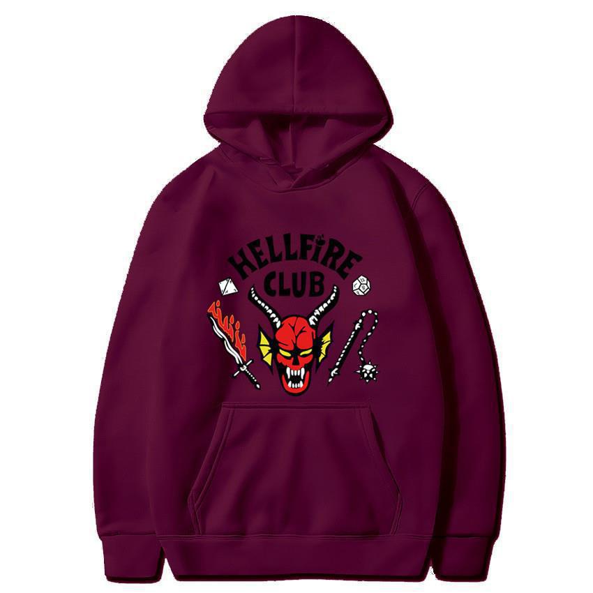 Stranger Things Season 4 Hellfire Club Hooded sweatshirt