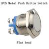 Push Button Switch Power Switch 16mm Hole Accessory Metal Part Replacement