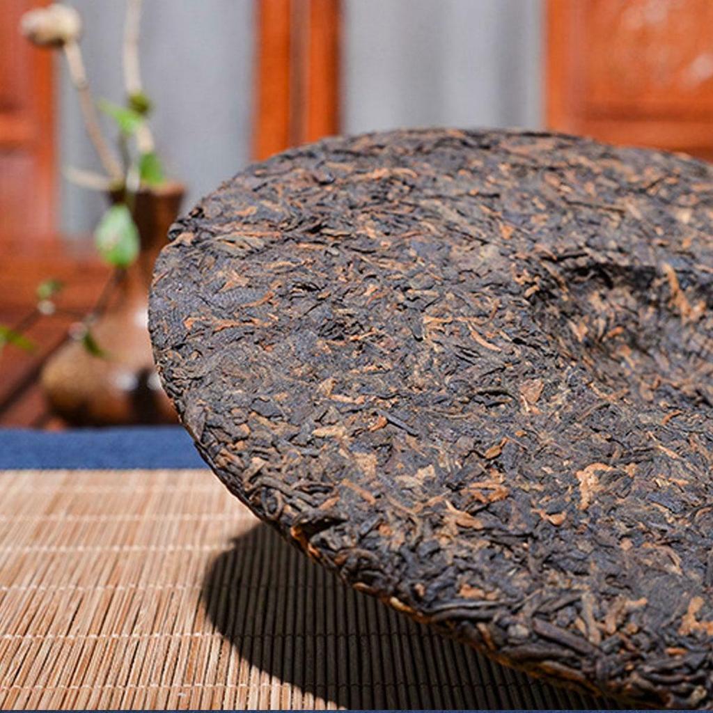 Reifer Pu-Erh-Tee aus Yunnan, 357 g, Palace Tea Collection, erstklassiger, gekochter Pu-Erh-Teekuchen