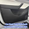 For Tesla Model Y Juniper 2025 Car Door Anti Kick Pads Soil-proof Mat Children's Kick Pad Door Anti-kick Sticker Accessories