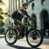 Bicicleta eléctrica PHILODO H8, motor de 3000W, batería de 48V 26Ah, velocidad máxima 56 km/h, autonomía de 100 km, neumáticos de 26x4.0 pulgadas