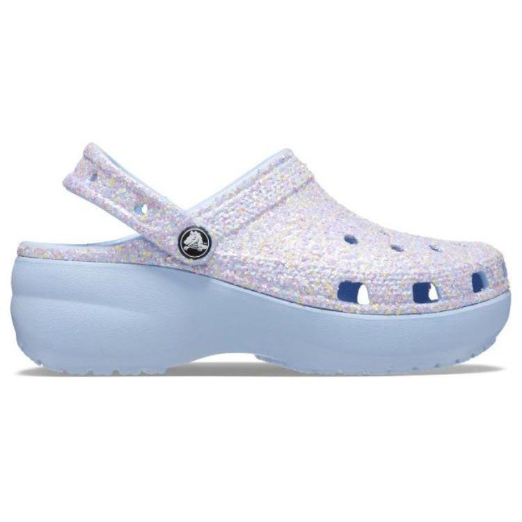 Crocs Eva Breathable Clogs Women Footwear Blue Purple 207241-4NT