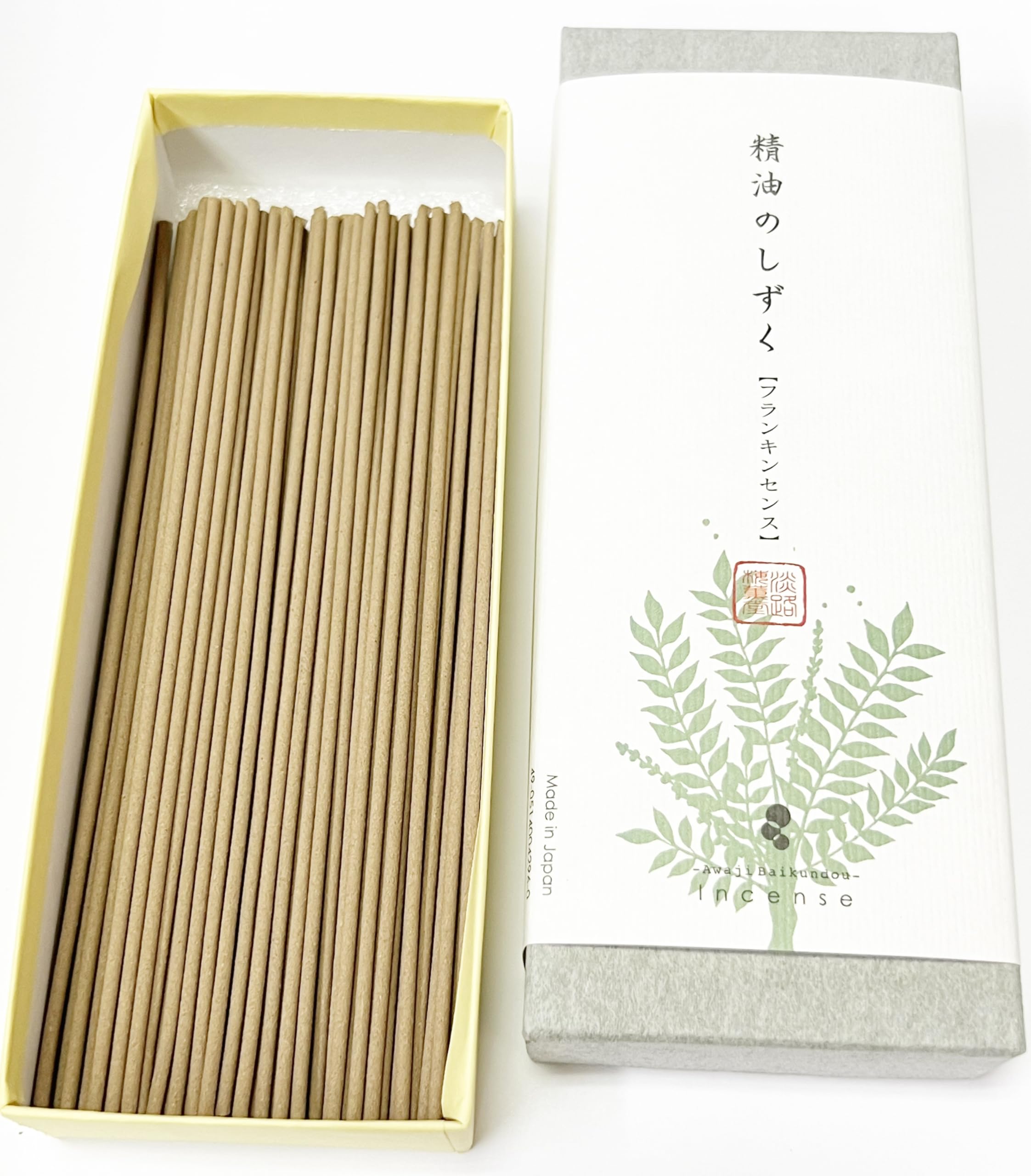 

Awaji Umekundo Incense Aromatherapy Home Essential Oil Frankincense Natural Awaji Island Made in Incense Essential Oil Seiyunoshizuku Frankincense