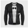 Men's Street Hip-hop Cosplay Funny And Personalized Round Neck Long Sleeved Fashion Casual Top