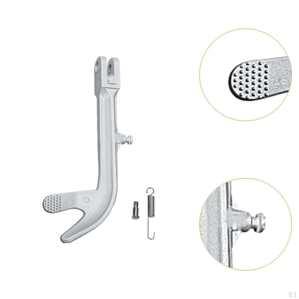 Motorbike Kickstand Motorcycle Parking Stand Nonslip Aluminum Alloy Side