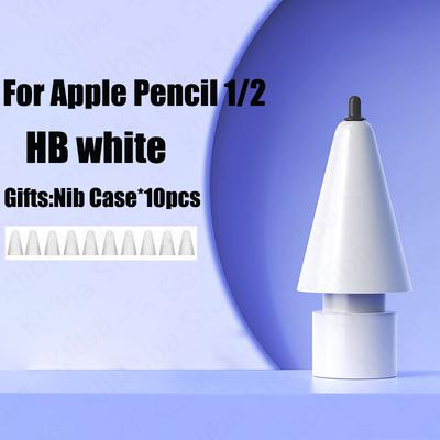 Pencil Tips For Apple Pencil 1/2 Gen Replacement Crystal Diamond Tips For iPad Pencil 1/2 Anti-wear Stylus Pen Tips