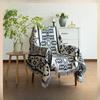 European Sun God Pattern Non-Slip Sofa Cover & Throw Blanket