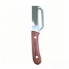 2-in-1 Kitchen Tool: Wooden Handle Scallion Slicer, Shredder, Bottle Opener, Peeler, Fruit & Vegetable Cutter