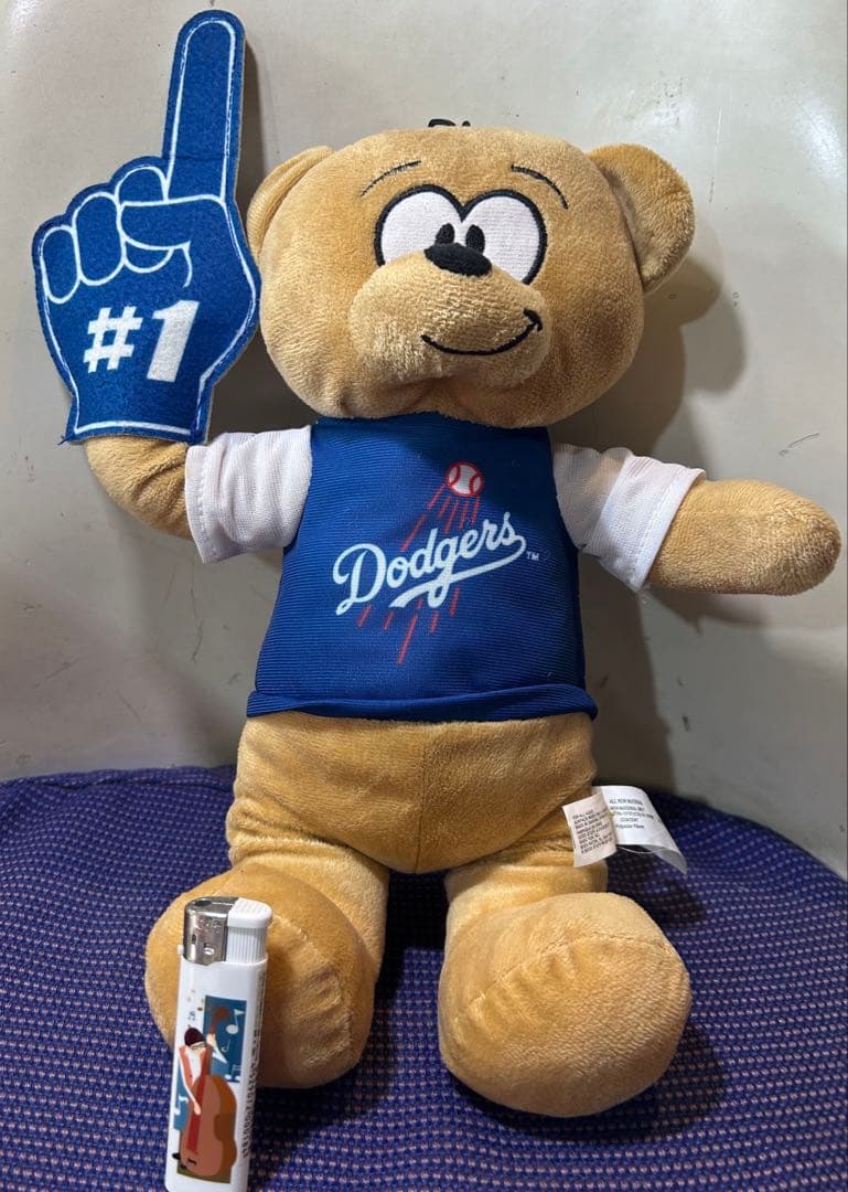 

[Б/У] Доджерс / Медведь Доджерс / #1 / Плюшевый медведь Доджерс / Медведь MLB