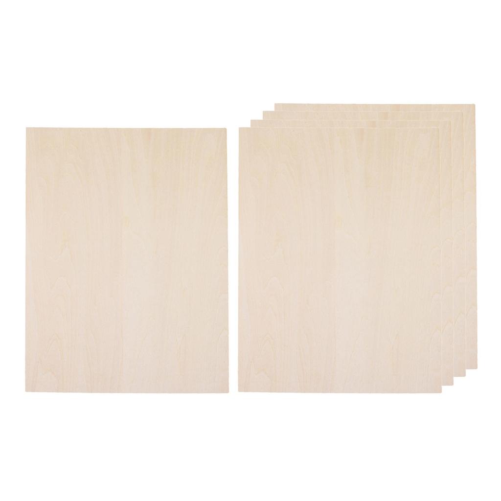 5 штук дерев'яних листів Матеріали для DIY-проектів Ремесло для Корабля Човна Літака