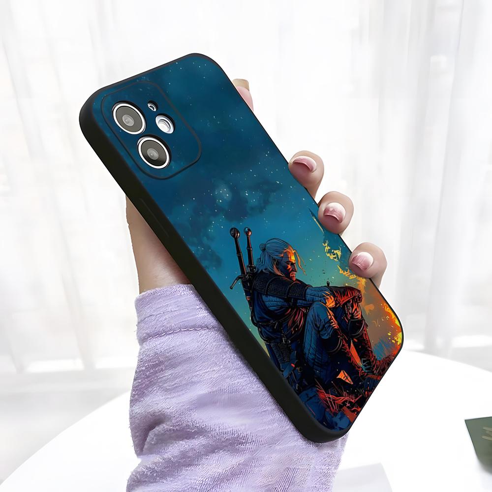 The W-Witcher Phone Case For IPhone 17 Pro Max 15 Pro 16 14 Plus 12 13 Mini 11 Pro Shockproof Soft Cover