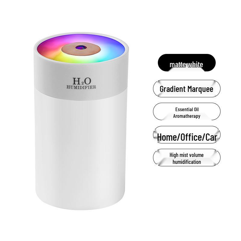 Portable USB Silent Air Humidifier with Large Spray - Ideal for Home, Car, and Logo Gifts