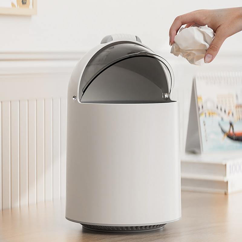 Sliding Lid Garbage Bin Recycling Trash Can Large Capacity Kitchen Waste Garbage Container Sturdy Recycling Bin Waste Container