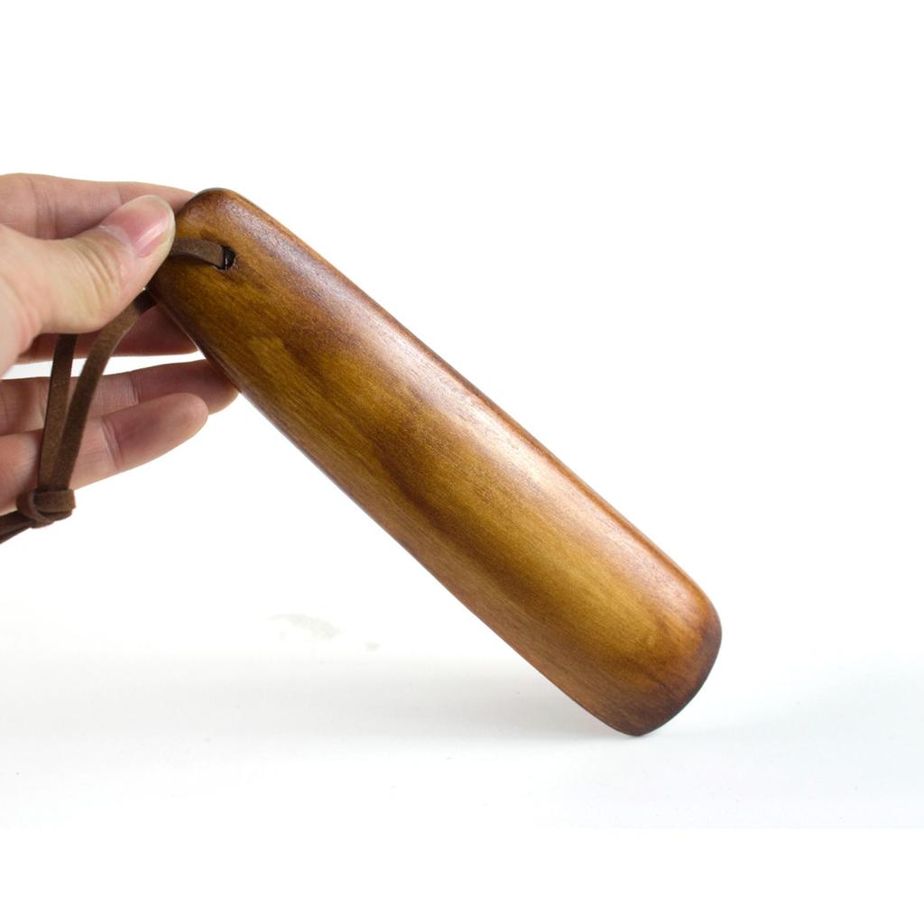 Holzschuhlöffel, kurzer Griff - 15 cm