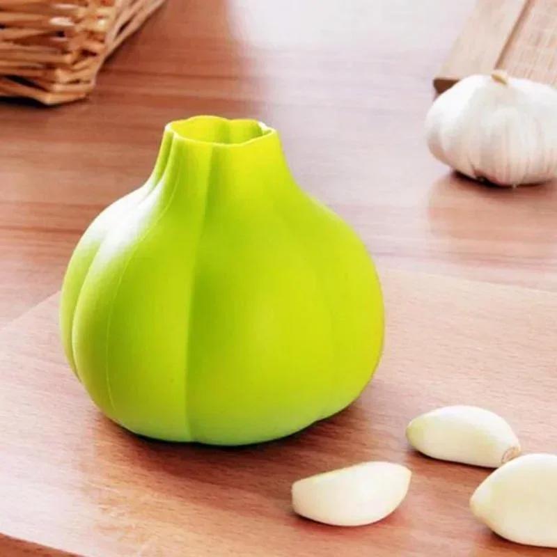 

Silicone Garlic Peeler Garlic Skin Remover Keeper Garlic Roller Peeling Kitchen Tools