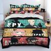 Anime SPY×FAMILY Anya Bedding Set Boys Girls Twin Queen Size Duvet Cover Pillowcase Bed Kids Adult Fashion Home Textileextile