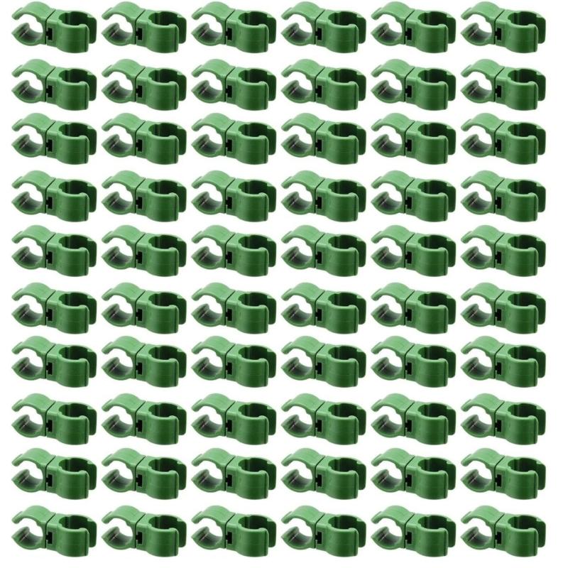 Plant Fixed Clip Reusables Garden Greenhouses Brackets Garden Plant Vine Climbing Clamps Flower Tomato Support Fasteners