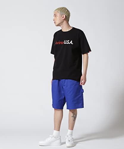 AVX T/C TWILL PAINTER SHORT PANTS (Official Store Exclusive) AVX Painter Shorts, Men's, Size S, 110, Blue, 783-3113201