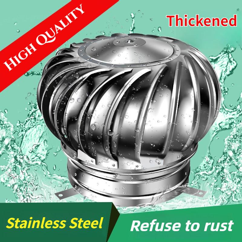 Urządzenie wentylacyjne ze stali nierdzewnej Kanał dymny Wentylacja dachu Wymiana powietrza Kula wyciągowa Wodoodporny Niezasilany Kaptur