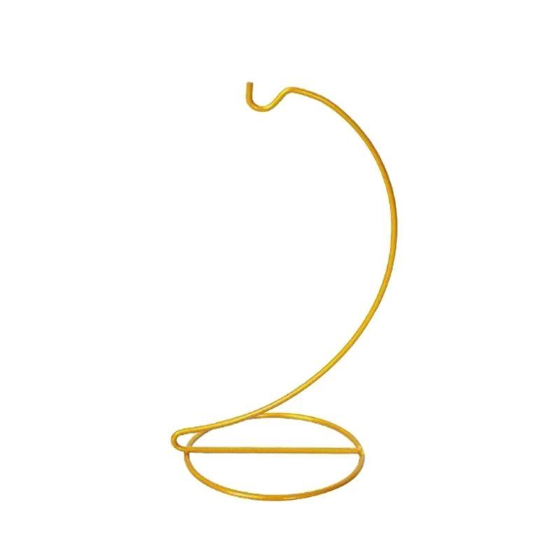 

Trendy Glass Ball Hook Moon Iron Plant Hanging Hook Iron Bracket for Home