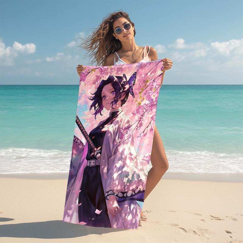 1Pc Dark Fantasy Warrior Beach Towel Microfiber Beach Towel Thin Absorbent For Beach Swimming Yoga Bath Sports 0917303