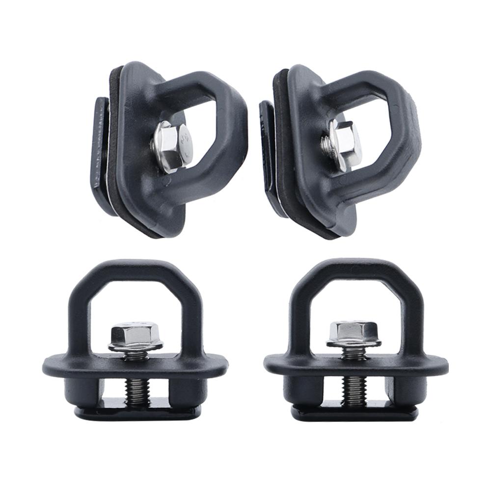 Röd/Blå/Svart Lastbilsflak Sidoväggsfästen 4-delars Set Fästpunkter För Chevy Silverdo Pickup Fäste Lastbilsflak Lätt Att Använda