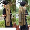 A1R Mini Multi-Layer Fishing Rod Bag - Canvas Gear Bag for Ice & Standard Fishing