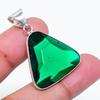 Natural Diopside Gemstone 925 Sterling Silver Jewelry Pendant 1.30" AP-16351