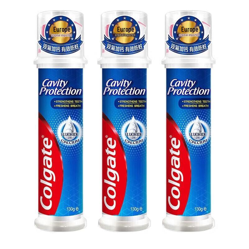 Colgate Anti-Cavity Pump Toothpaste 3-Pack