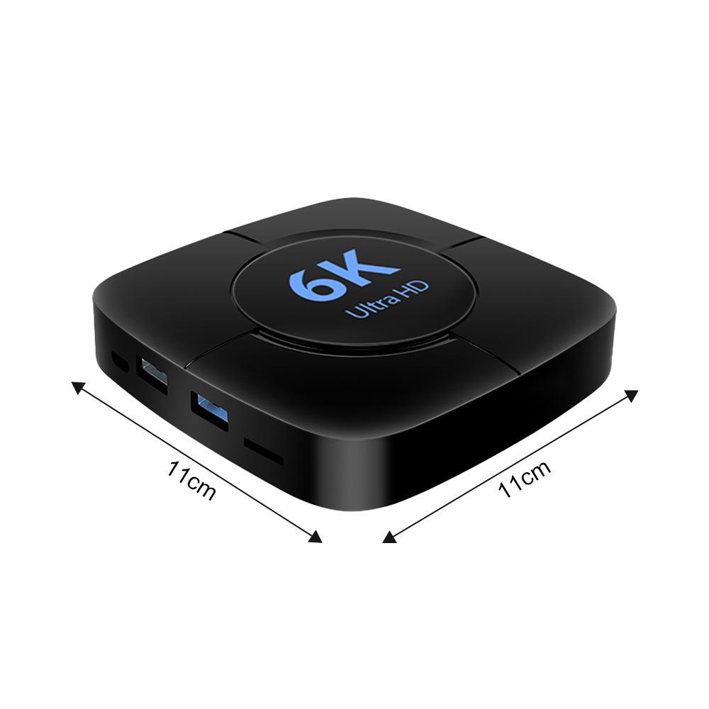 Cross6k HD Network TV Box with Screen Mirroring