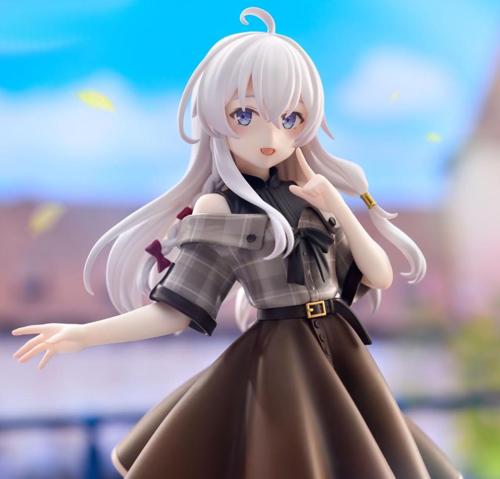 Wandering Witch: The Journey of Elaina Trio-Try-iT Figure Elaina Brown Coordinate Ver. Official Figure Approx. 22cm