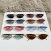 New Fashion Rimless Cat Eye Female Sunglasses High Quality Vintage Metal Frame Sun Glasses Shades UV400 Eyewear