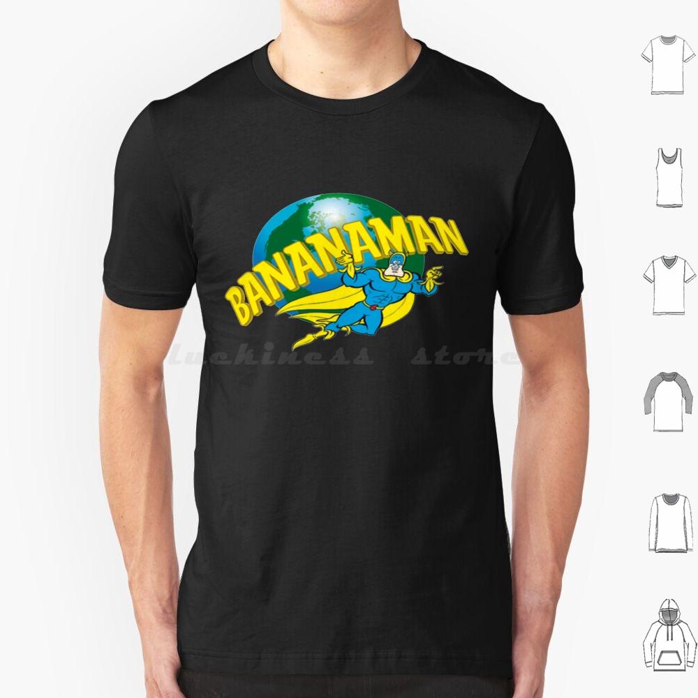 Bananaman T Shirt 6xl Cotton Cool Tee Bananaman Banana Superhero S