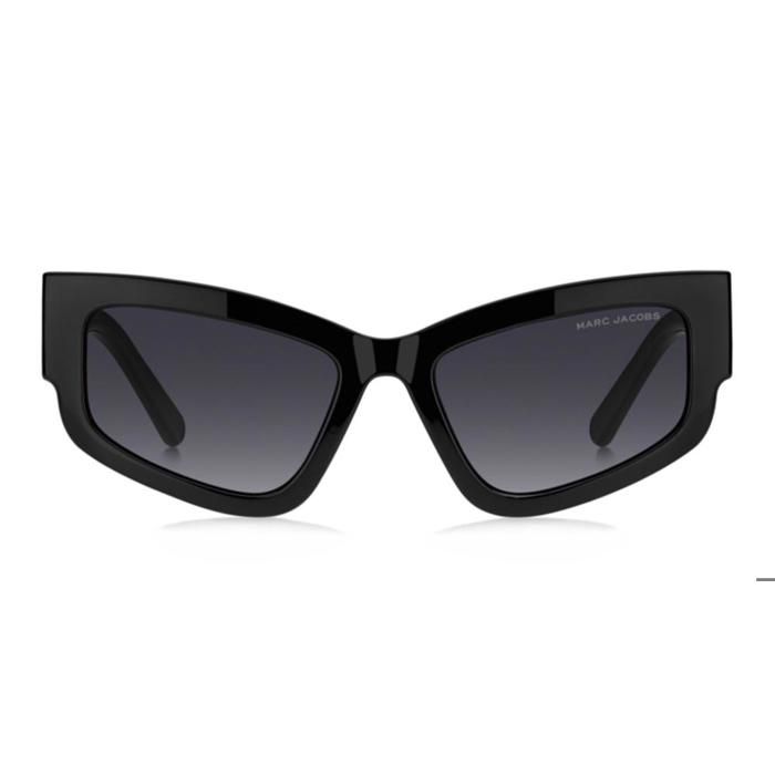 Lunettes de Soleil Marc Jacobs MARC 796/S 55/19/145 BLACK BEIGE/ DARK GREY SHADED Plastic femme MARC 796/S