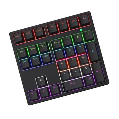 34 klavišų skaitmeninė klaviatūra Ergonomiška lengva mini skaitmeninė klaviatūra USB skaitmeninė klaviatūra biurui namų kompiuteriui nešiojamam kompiuteriui