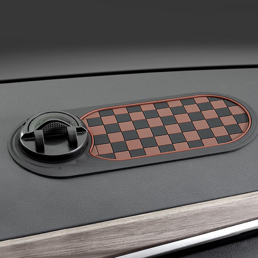 Anti Slip Mat for Car Dashboard Organizer Pad Phone Stand with Parking Number for Car Dashboard Interior Vehicle Truck