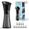 1 Set Two-Chamber Ear Irrigation Kit With Nozzle Tips Multi-Tip Electricmanual For Adults Home Ear Cleaning Irrigator